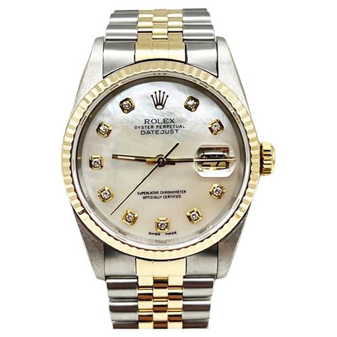 rolex 16233 with diamonds price|rolex datejust 16233 price.